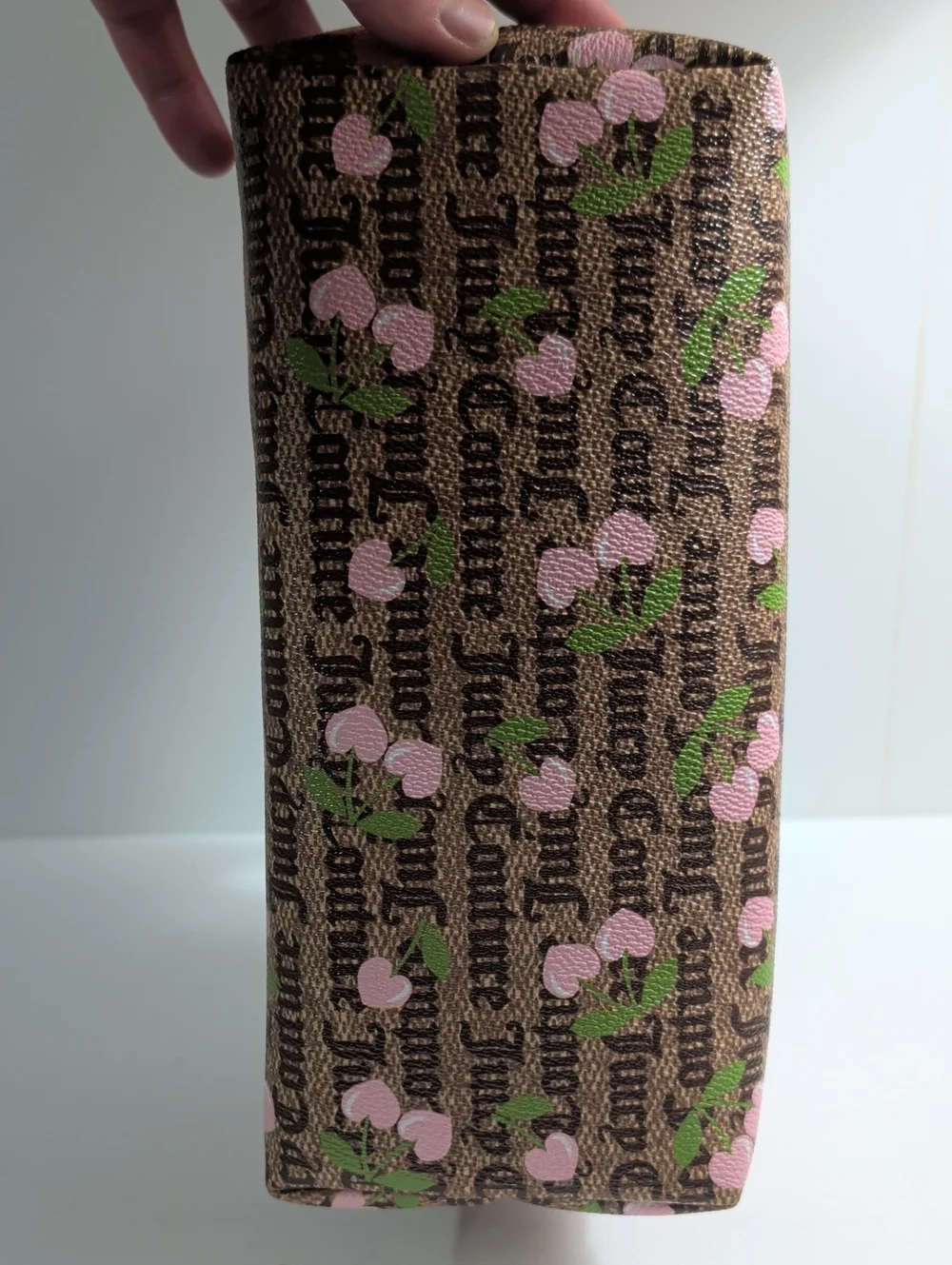 Juicy Couture Logo Cherry Cosmetic Bag & Travel Bottle